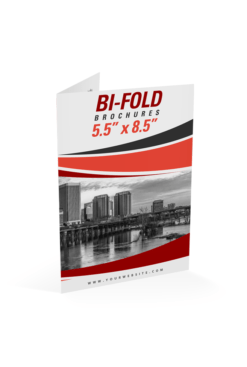 5.5" x 8.5" Bi-Fold Brochures