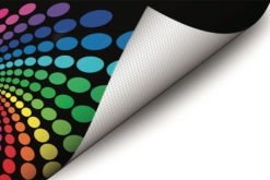 Close up: Spot On adhesive vinyl