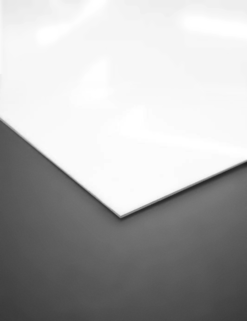 Close-up: Custom printed aluminum sign - rectangular cut for road signs and parking lots