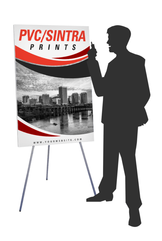 PVC Sintra custom printed board