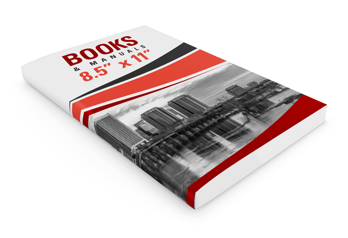 size option for custom printed books and manuals in Richmond, RVA