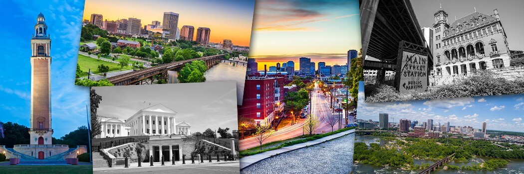 collage of richmond photos available as prints, foam core or gallery wraps