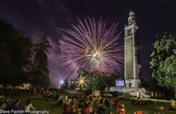 richmond photo print of fireworks by the carillon by Dave Parrish Photography