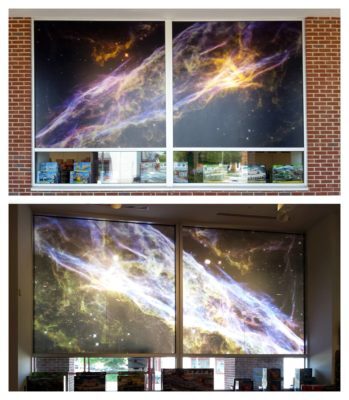 large space images from inside and outside