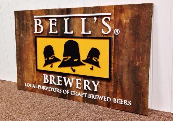bell's brewery sign