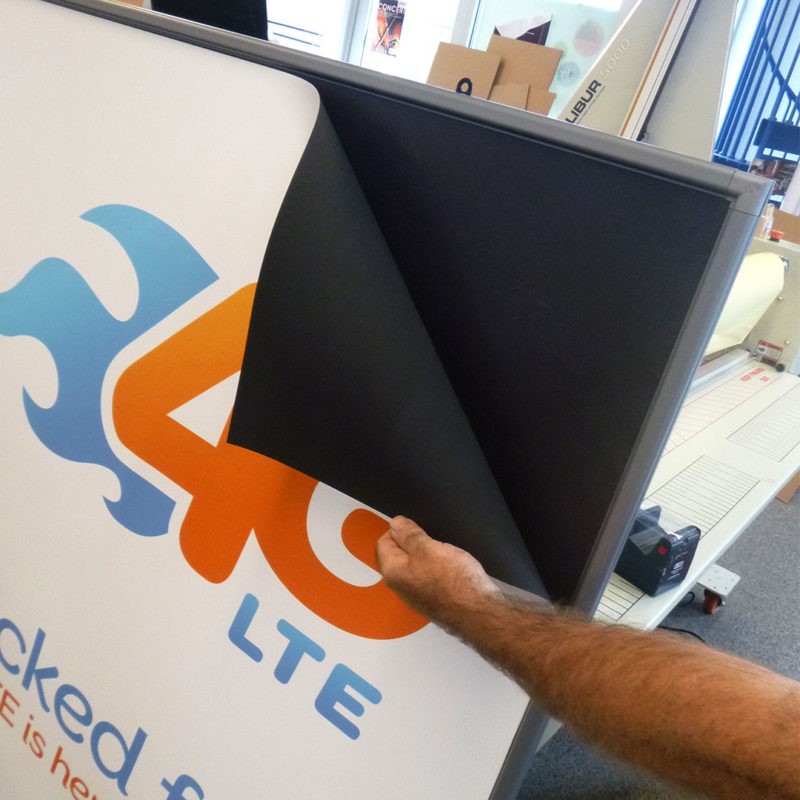 detachable sign panel close