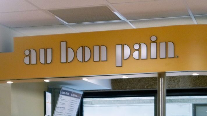 au bon pain business sign