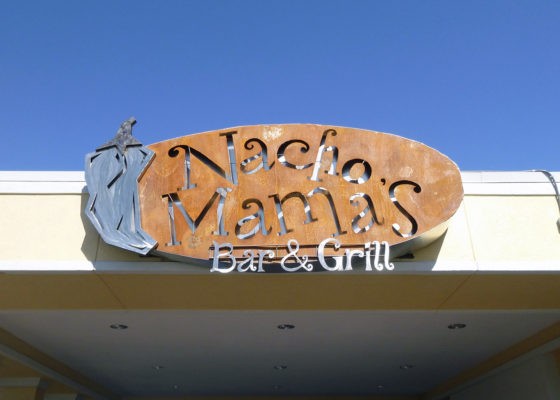 nacho mama's building sign