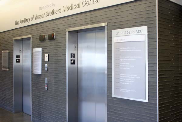 hospital directory sign