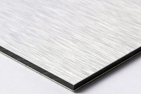 dibond sign close up