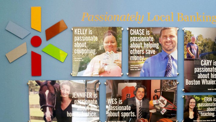 shape cut acrylic panels