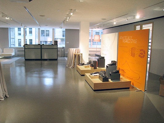 shoe exhibit display