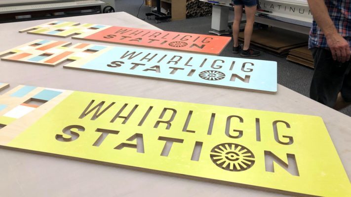 neg space routed rpint