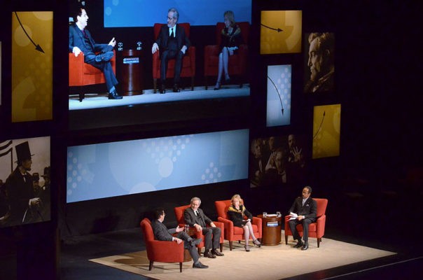 backlit stage display