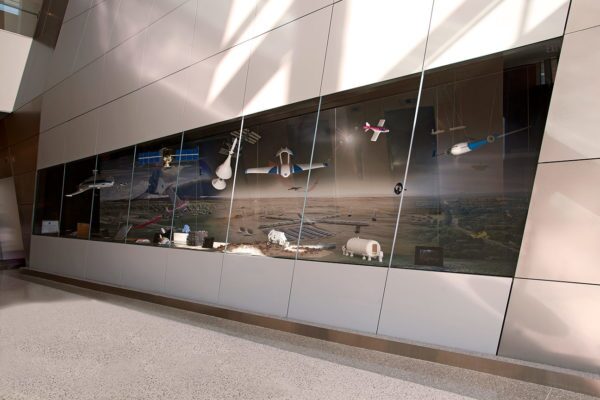 fabric background mural