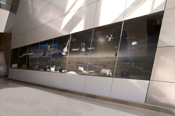 fabric background mural