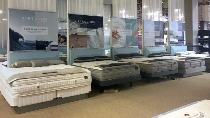 informational floor stands for haynes