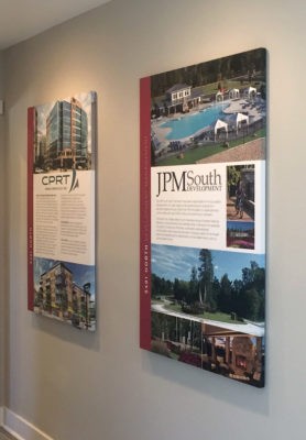 foam board model home realty signage