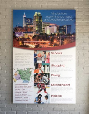 custom foam board signage