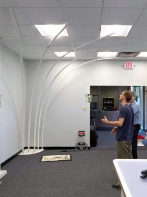 giant showroom display armature