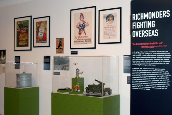 floor stand in exhibit