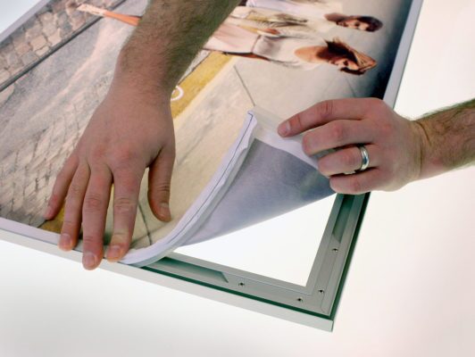 matrix frame fabric installation