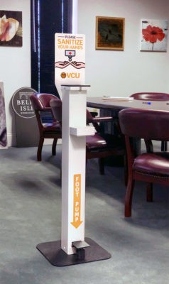 sanitizer pedestal sanistand