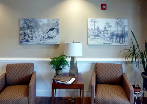 historical photo wall art