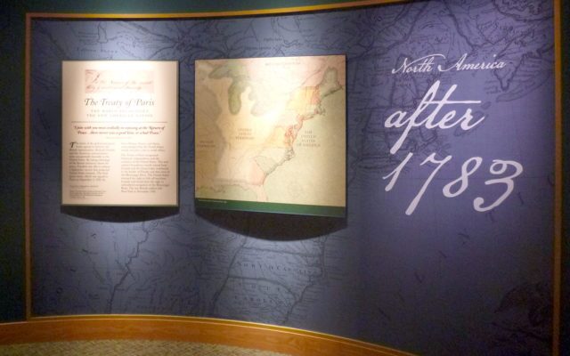 wall mural with dimensional informational display