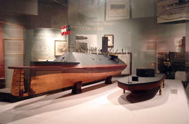 exhibit printed informational display