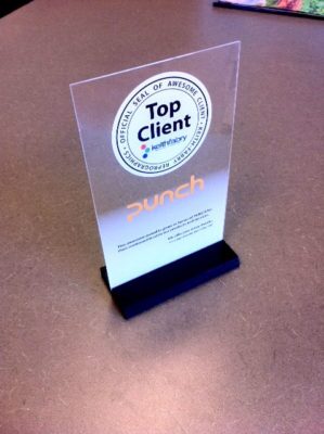 tabletop display award