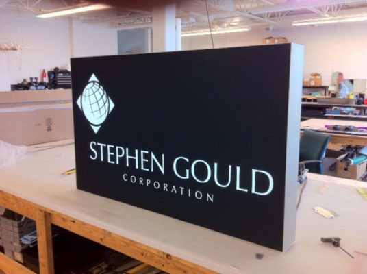 stephen gould corporation backlit display