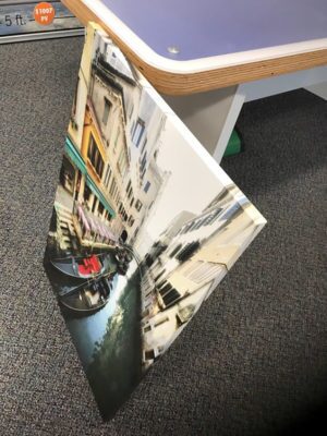 canvas edge wrapped print