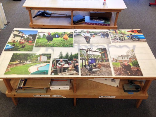 farm homestead foam board prints