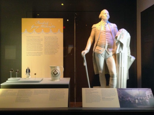 printed informational artifact plaques