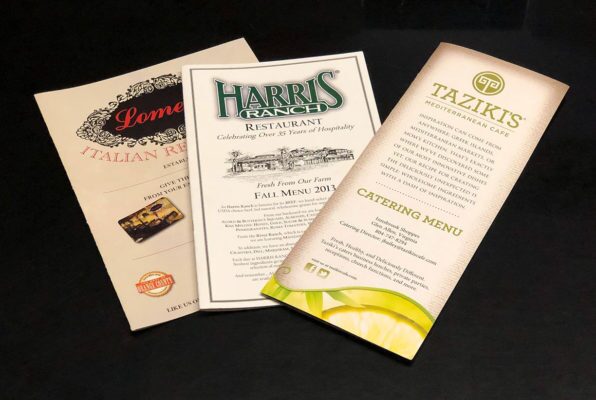 Print Take-Out Menus