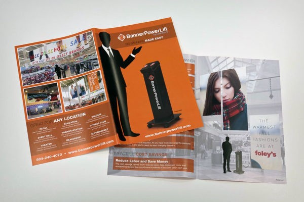 custom printed brochures