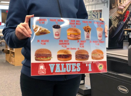 polycarbonate printing for menus and offers by Keith Fabry in Richmond