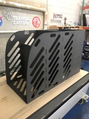 cnc routed custom cart