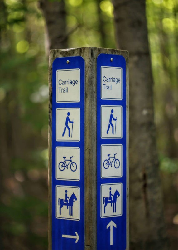 trail signage