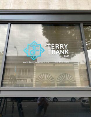 window graphic letters