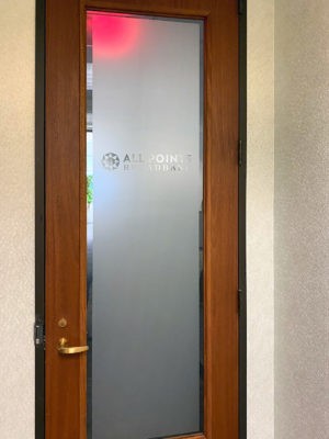 frosted adhesive door vinyl privacy