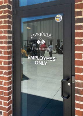 riverside brick door vinyl
