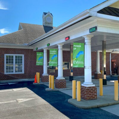 blue ridge bank pole banners