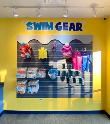 aqua tots adhesive graphic