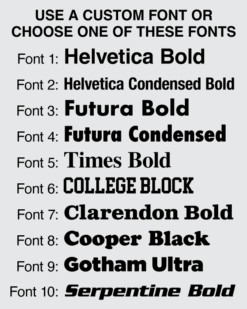 fonts for custom 3d cut foam designs shapes letters display