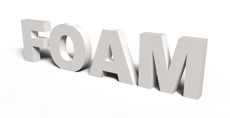 custom cut designed foam dimensional letters, shapes