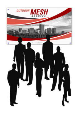 Premium mesh banners printed in Richmond