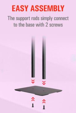 instructions for foamcore sign stand base