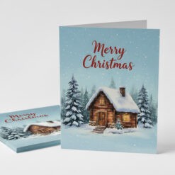 Folded Cards with Left Edge Fold